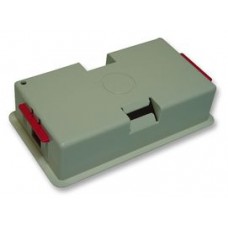 47mm Flush 2G Double Plastic Dry Lining Back Box - 5 Pack